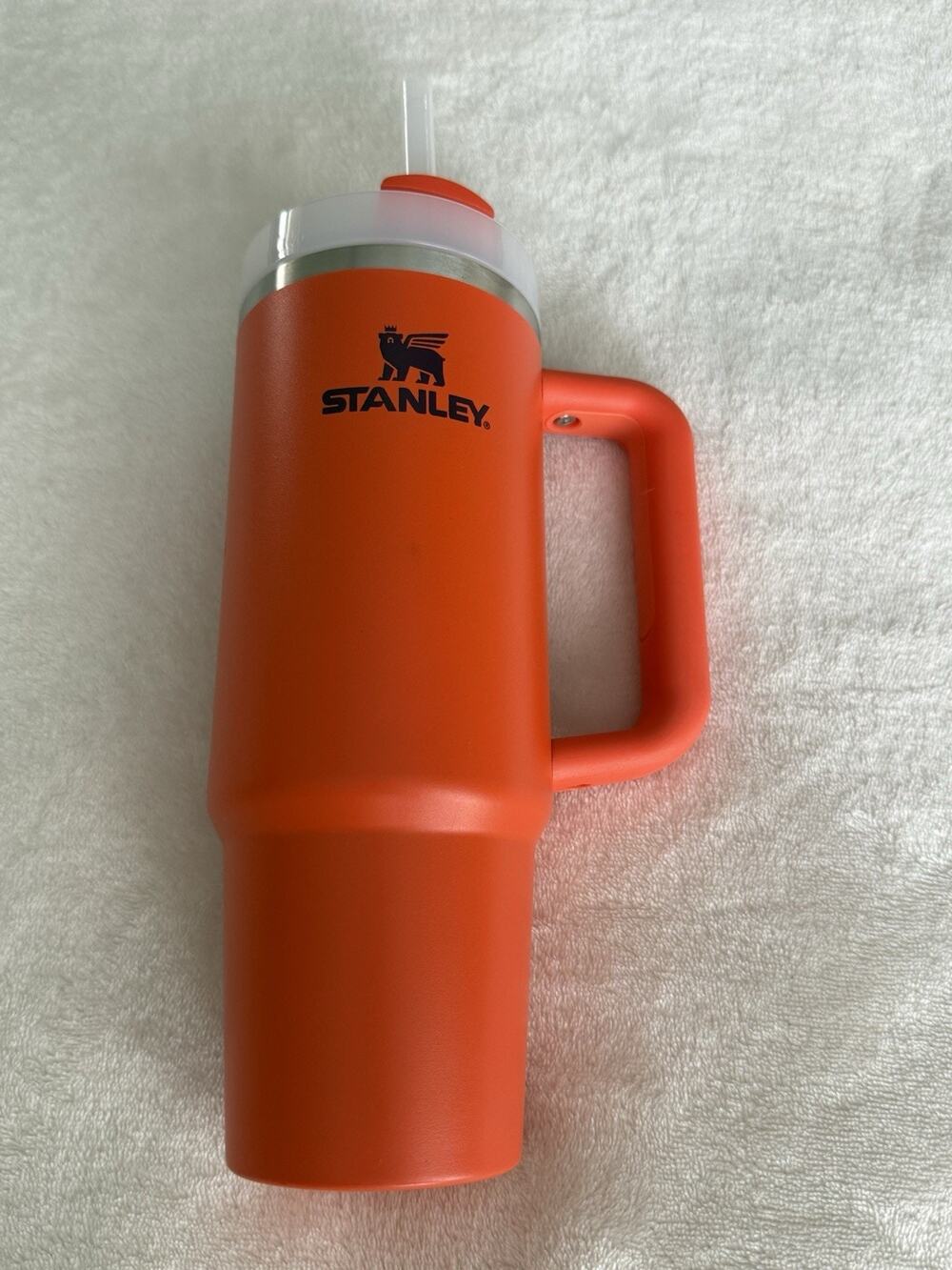 Stanley Quencher H2.0 FlowState 30oz Tumbler Tigerlily Plum Handle Straw Lid